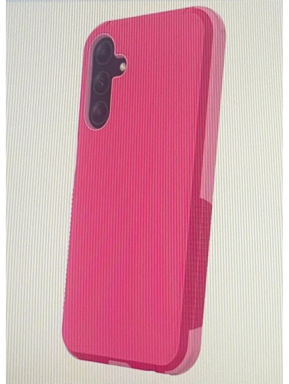 Onn Slim Rugged Case for Samsung Galaxy A15 5G Pink